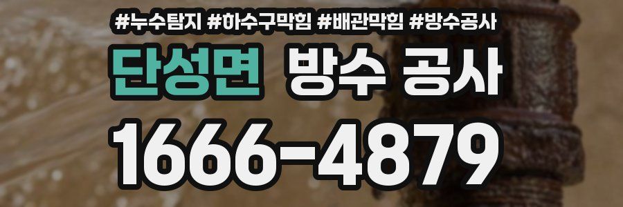 단성면 방수 공사