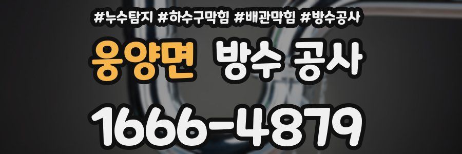 웅양면 방수 공사