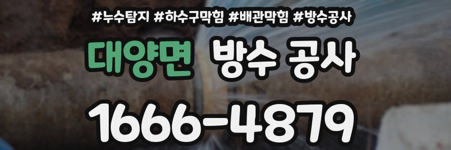 대양면 방수 공사