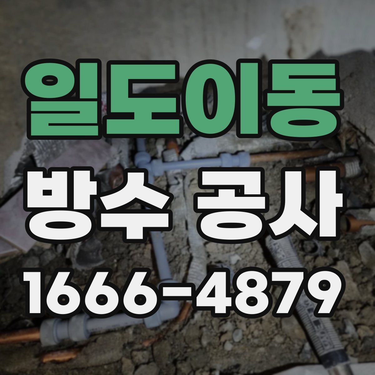 일도이동 방수 공사