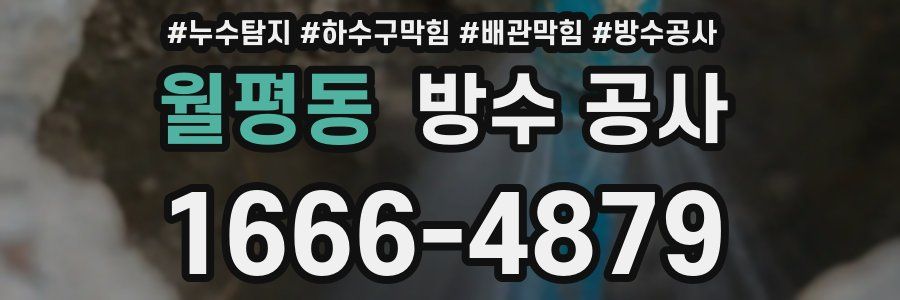 월평동 방수 공사