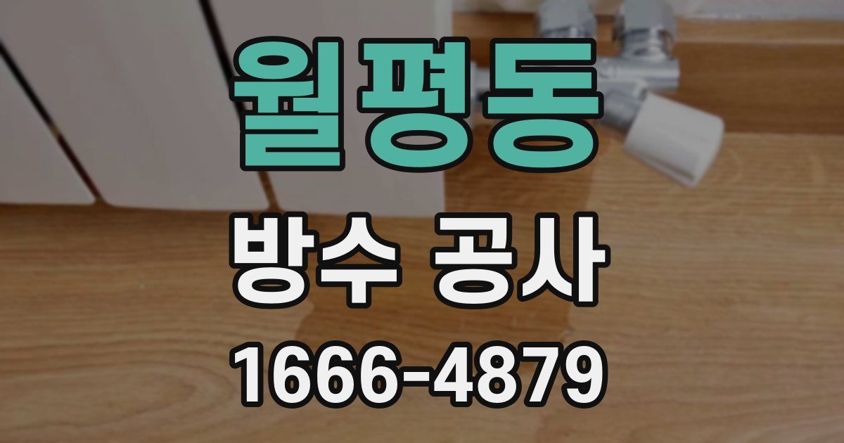 월평동 방수 공사