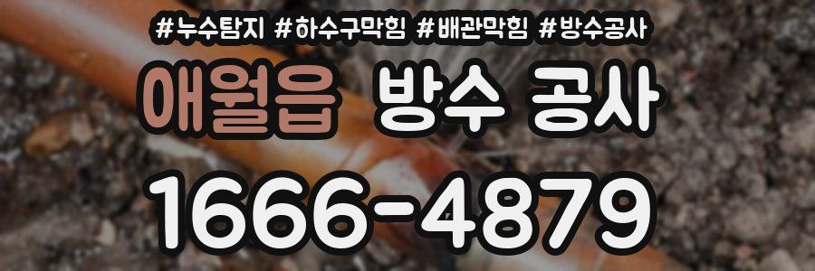 애월읍 방수 공사