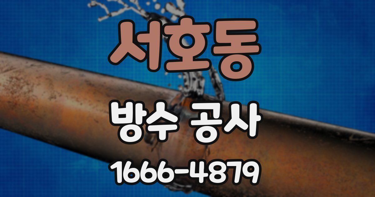 서호동 방수 공사