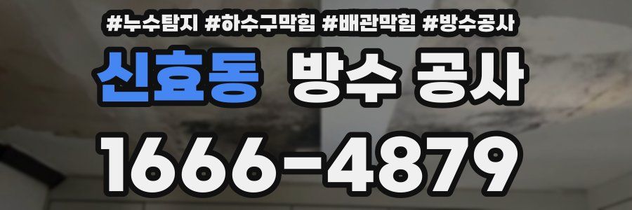 신효동 방수 공사
