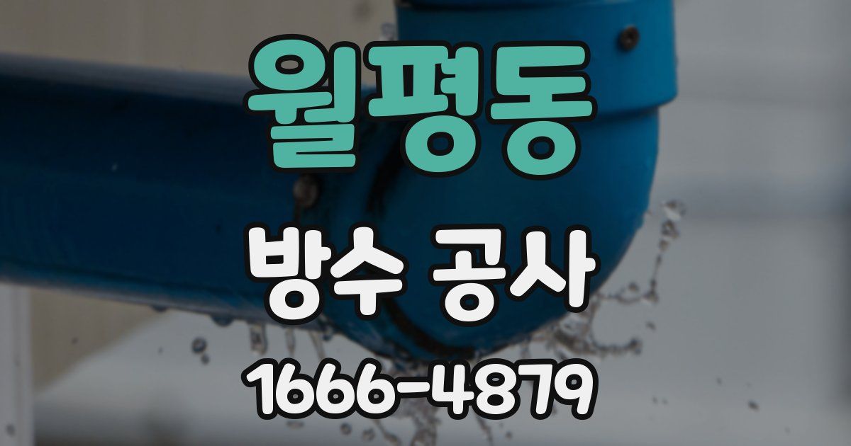 월평동 방수 공사