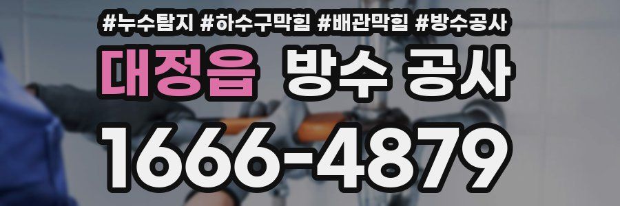 대정읍 방수 공사