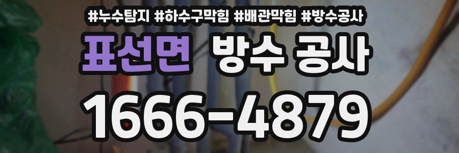 표선면 방수 공사
