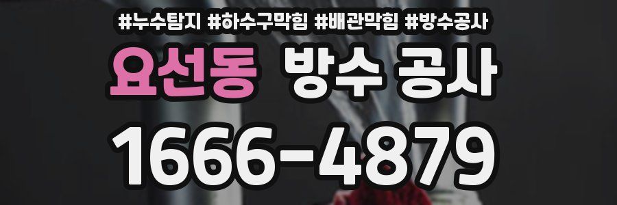 요선동 방수 공사