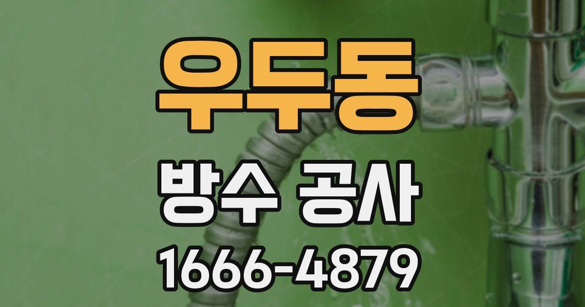 우두동 방수 공사
