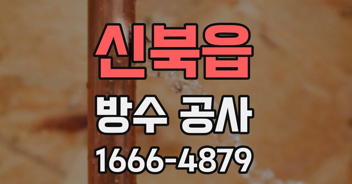 신북읍 방수 공사