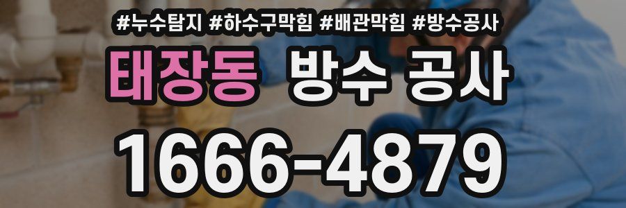 태장동 방수 공사