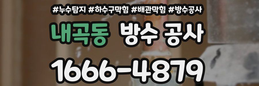 내곡동 방수 공사