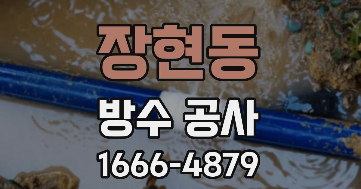 장현동 방수 공사