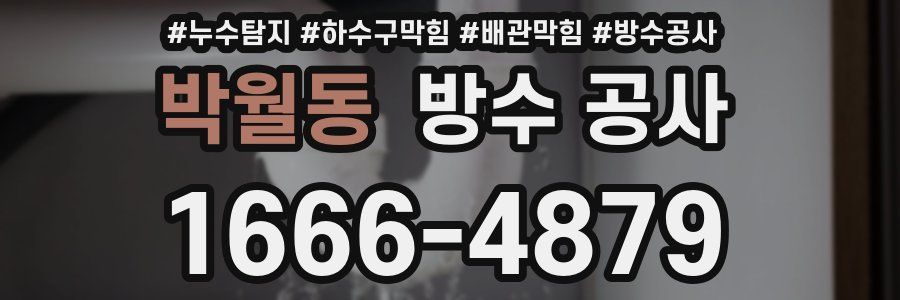 박월동 방수 공사