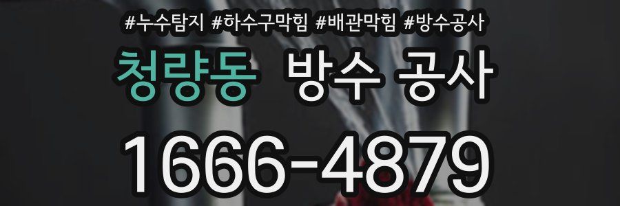 청량동 방수 공사