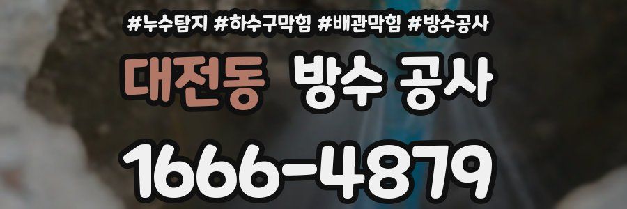 대전동 방수 공사