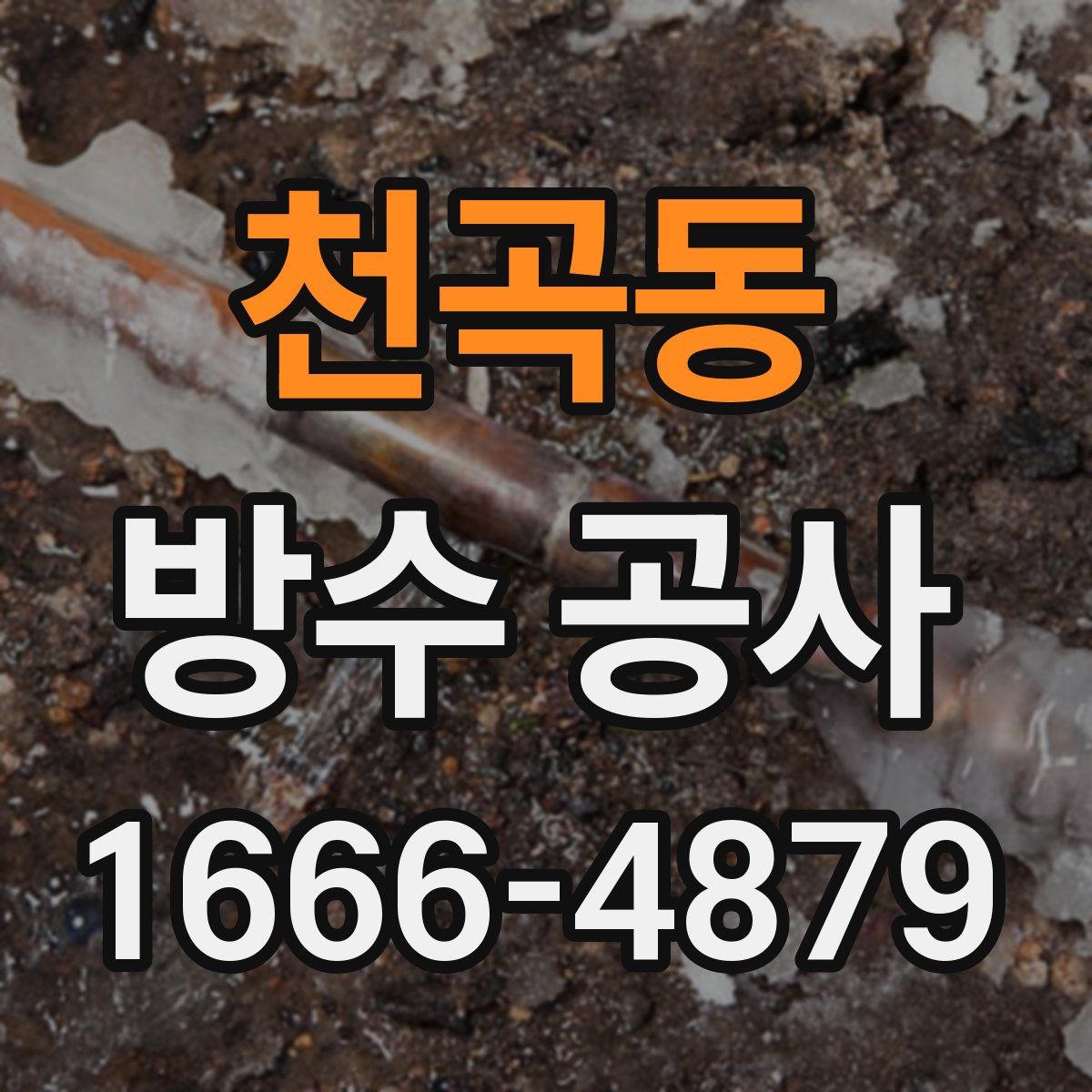 천곡동 방수 공사