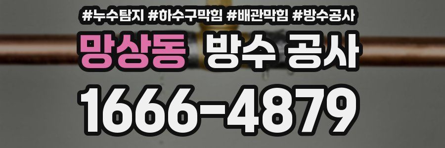 망상동 방수 공사