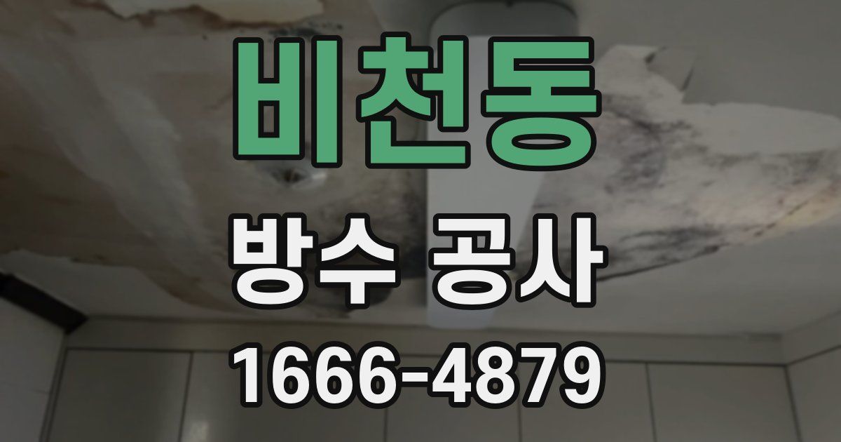비천동 방수 공사