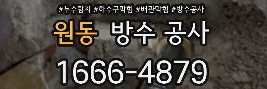 원동 방수 공사