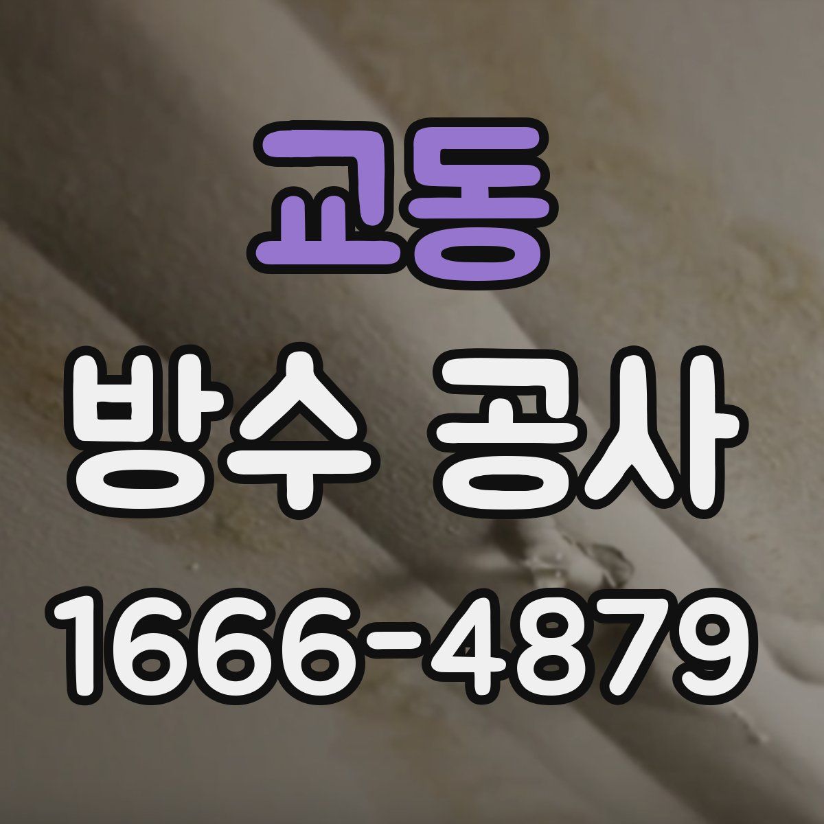 교동 방수 공사
