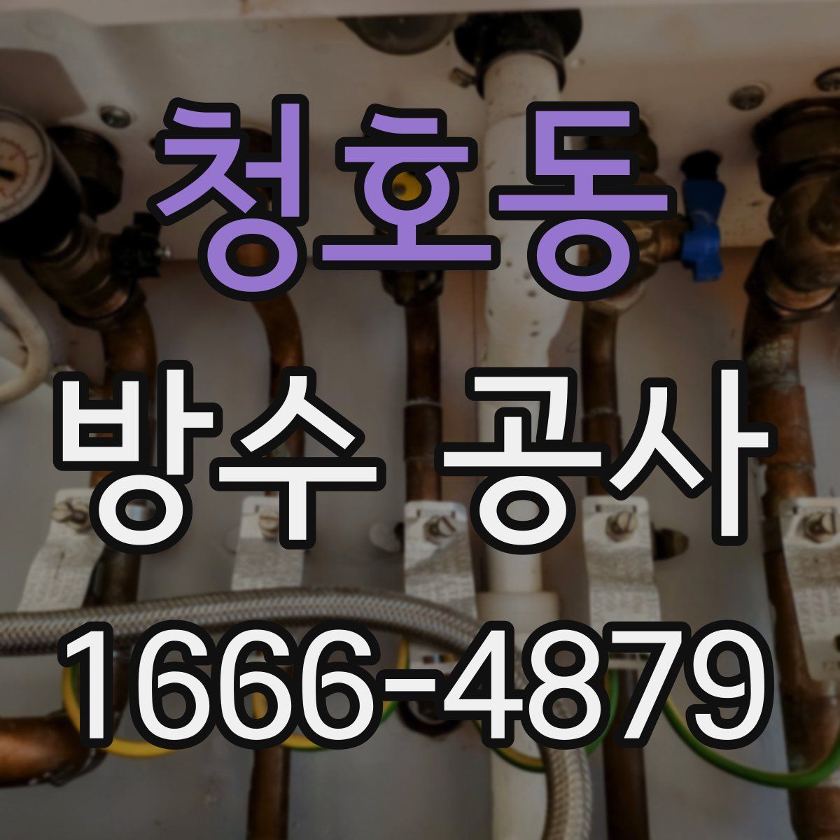 청호동 방수 공사