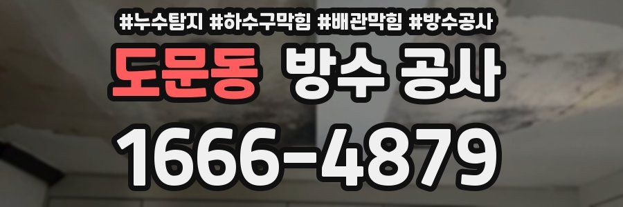 도문동 방수 공사