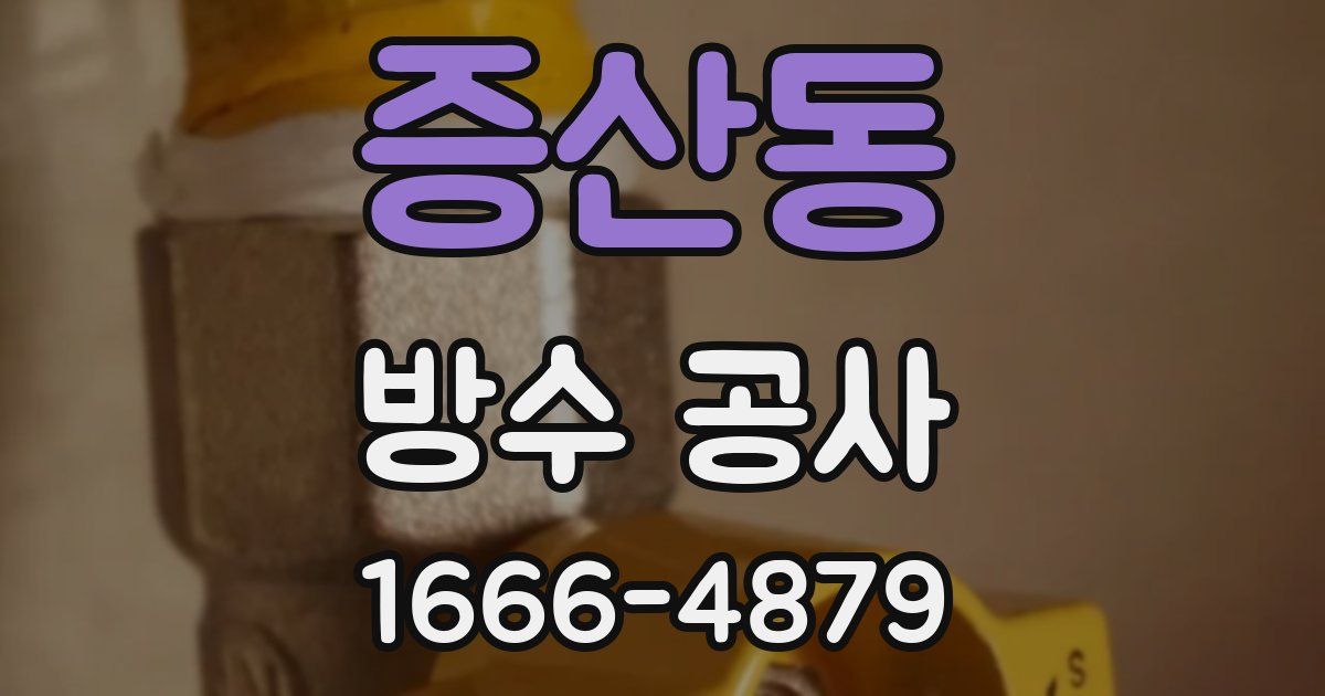 증산동 방수 공사