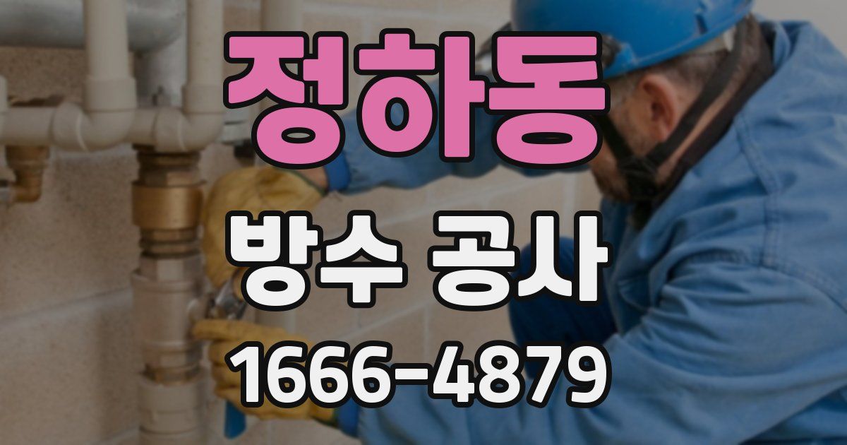 정하동 방수 공사