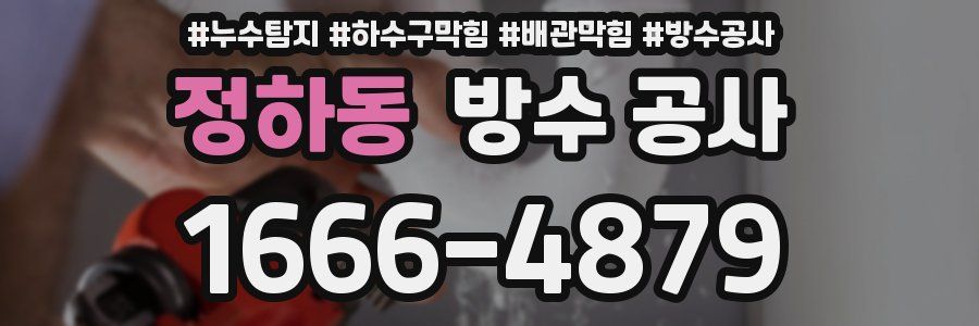 정하동 방수 공사