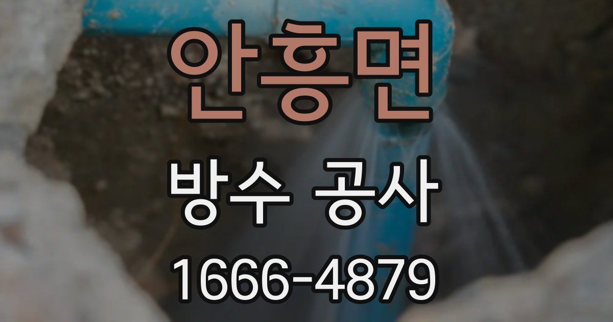 안흥면 방수 공사
