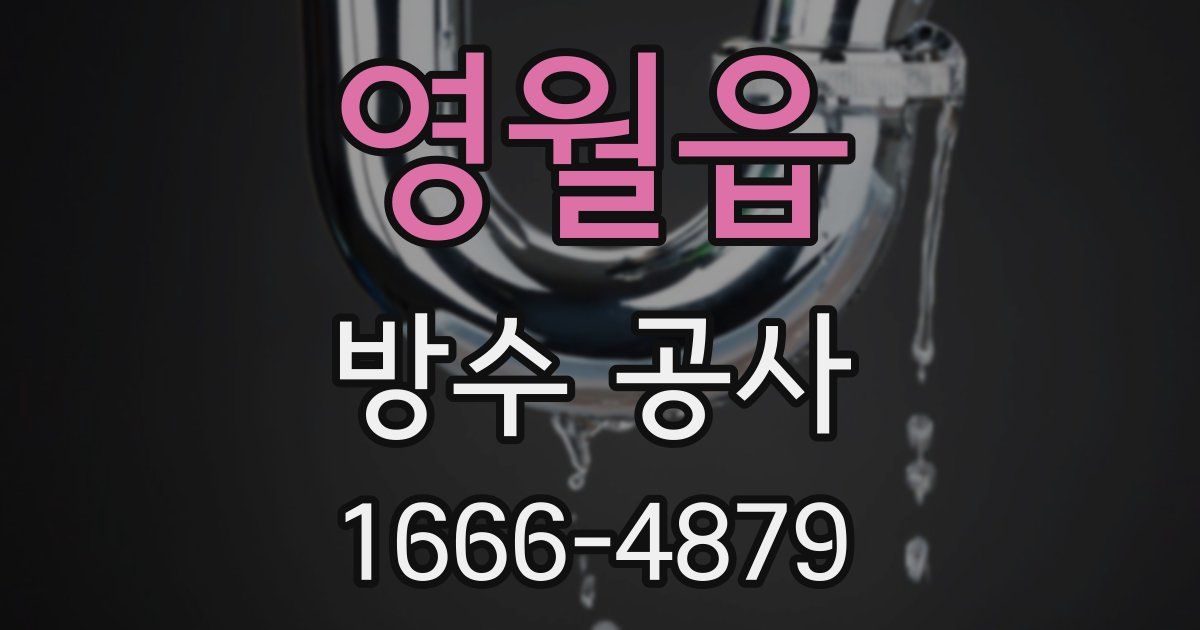 영월읍 방수 공사