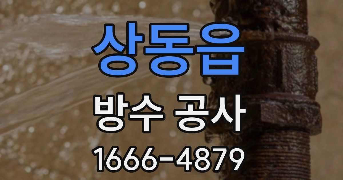 상동읍 방수 공사