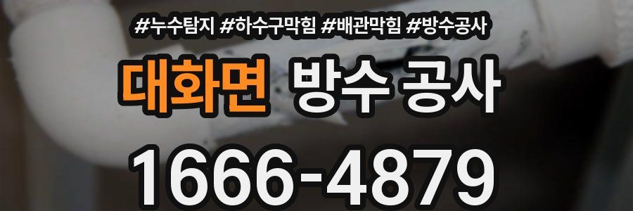 대화면 방수 공사
