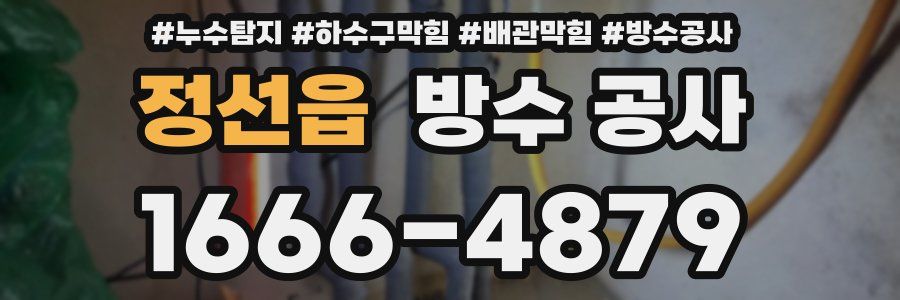 정선읍 방수 공사