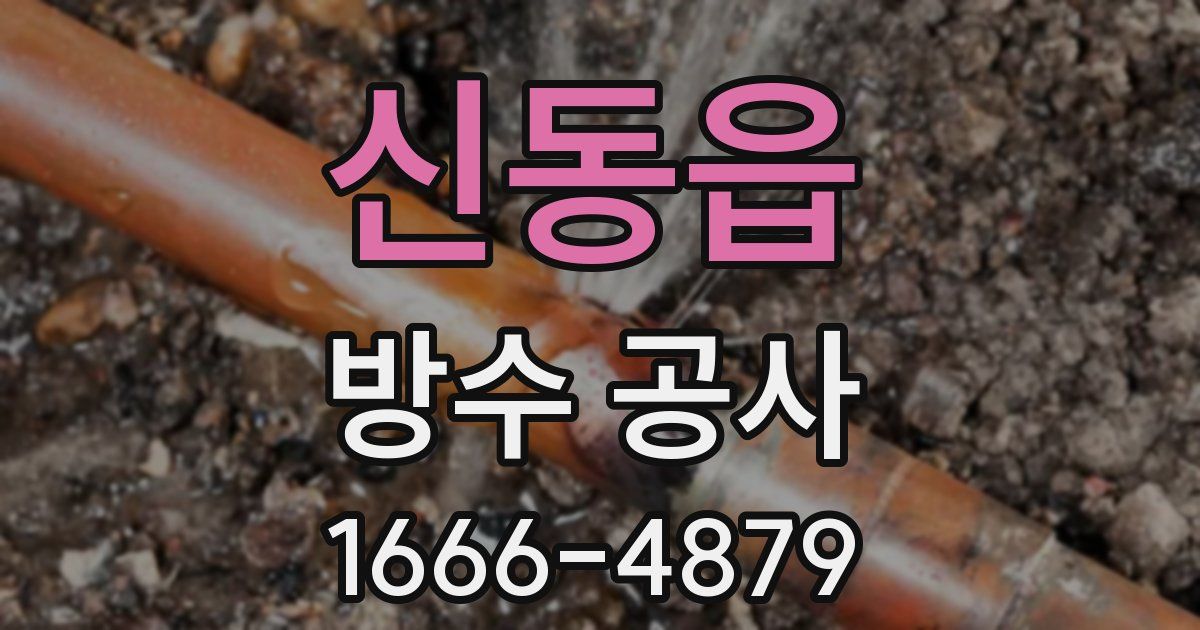 신동읍 방수 공사