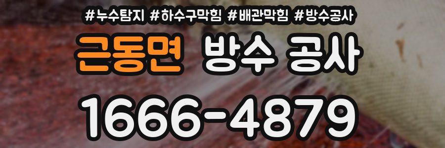 근동면 방수 공사