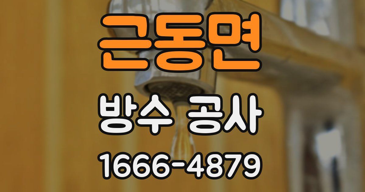 근동면 방수 공사