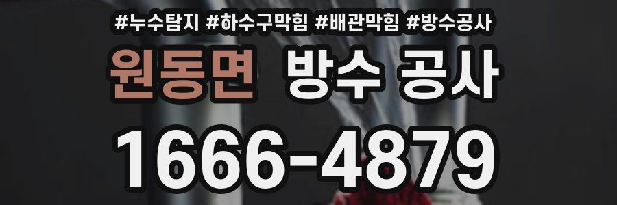 원동면 방수 공사