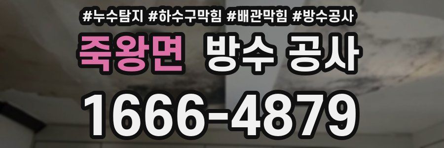 죽왕면 방수 공사