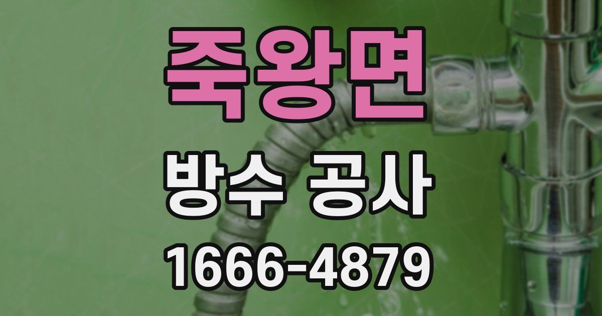 죽왕면 방수 공사