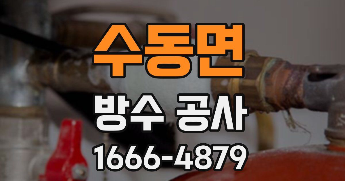 수동면 방수 공사