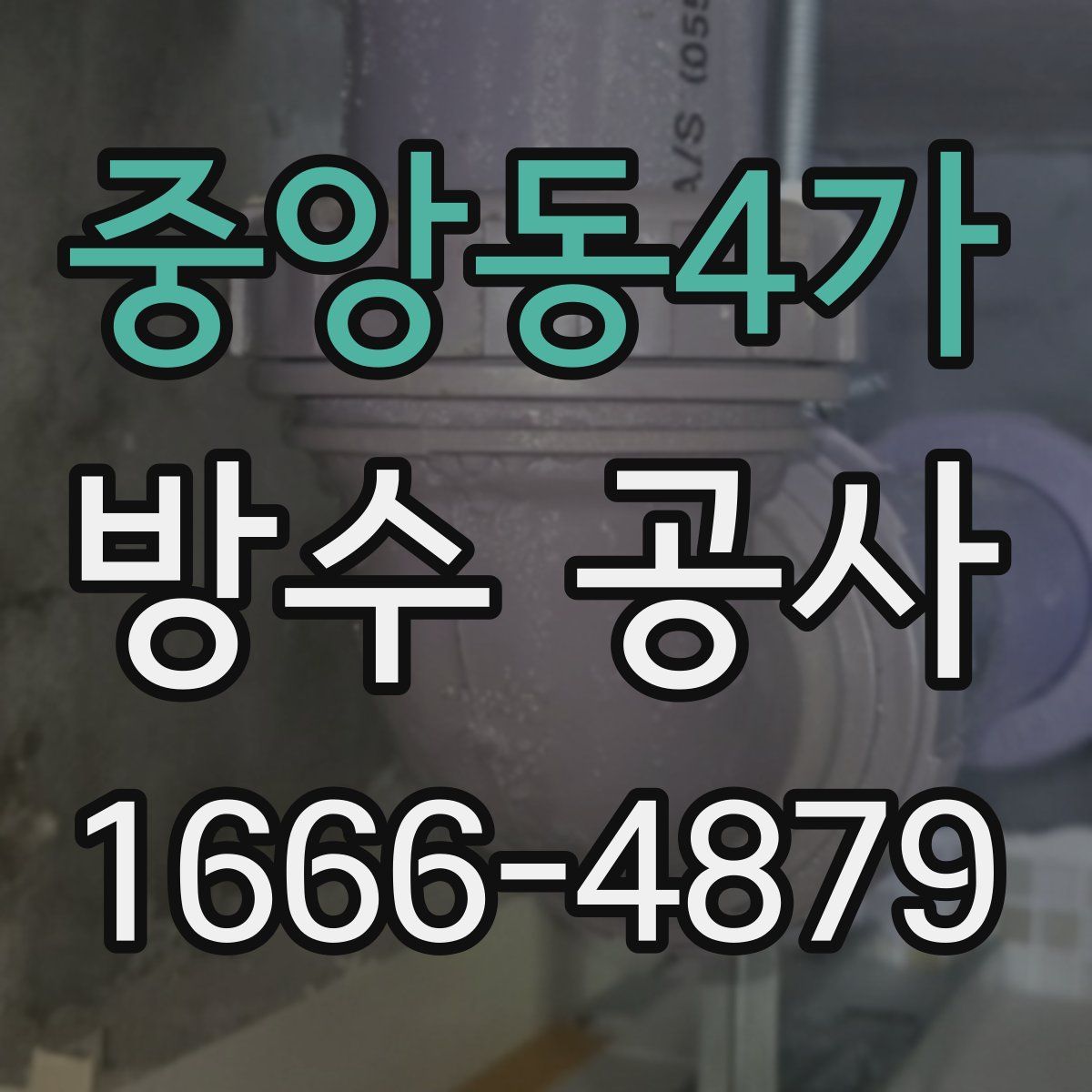 중앙동4가 방수 공사