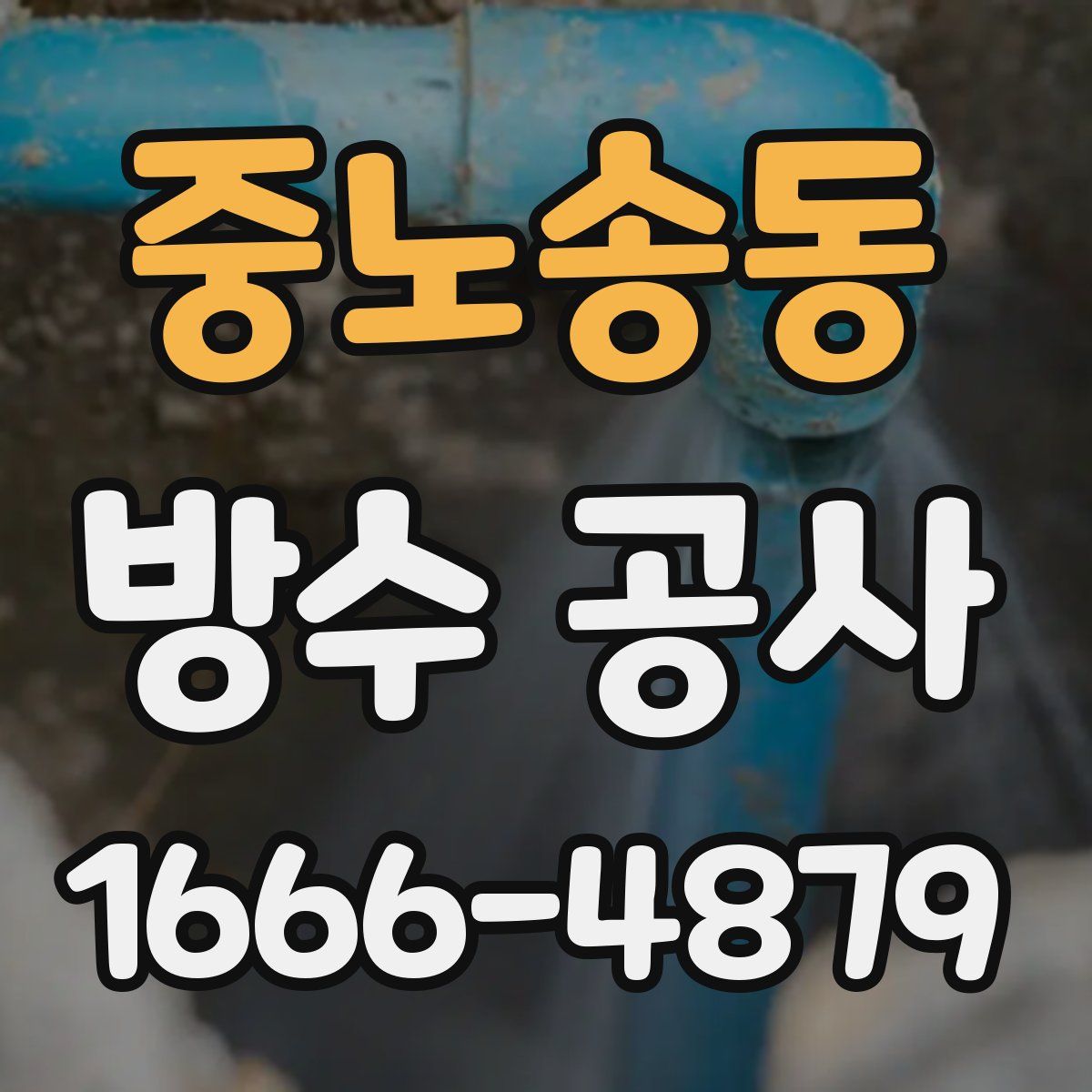 중노송동 방수 공사