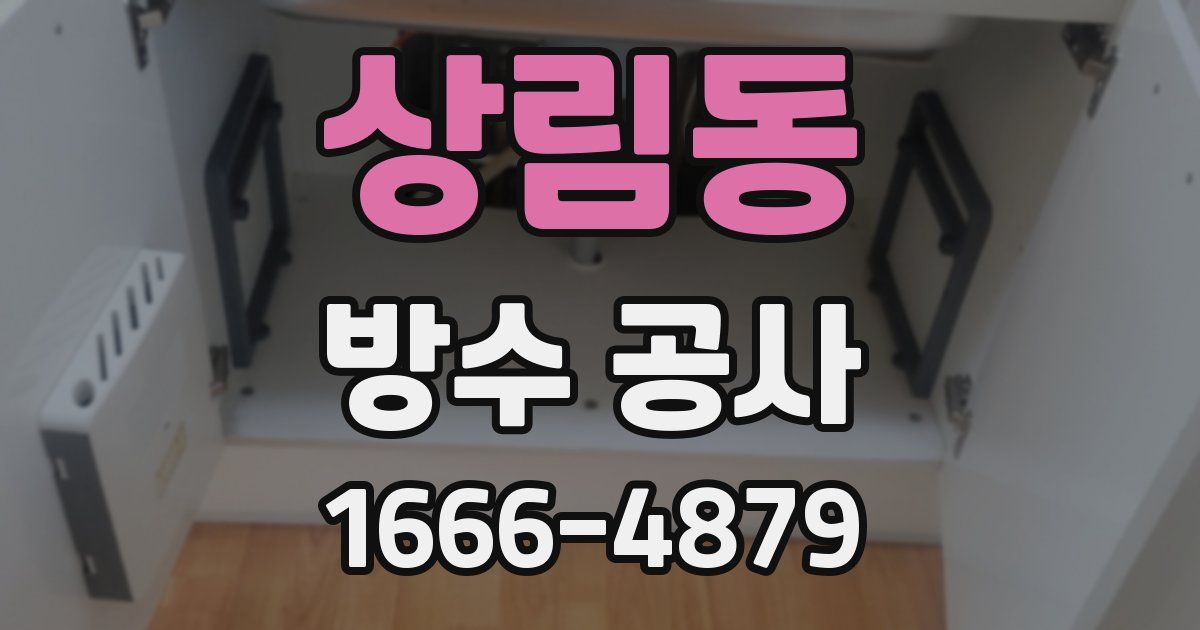상림동 방수 공사