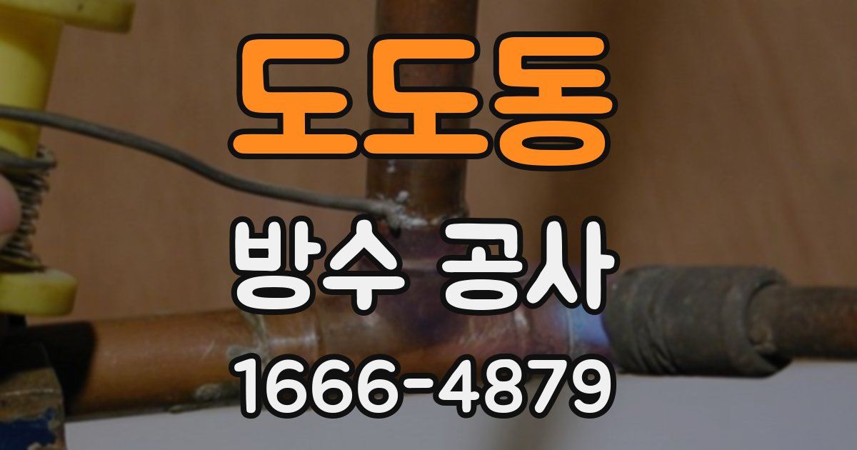 도도동 방수 공사