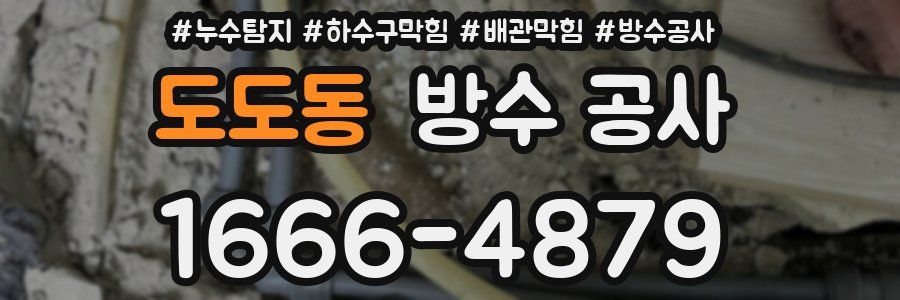 도도동 방수 공사