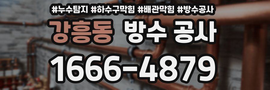 강흥동 방수 공사