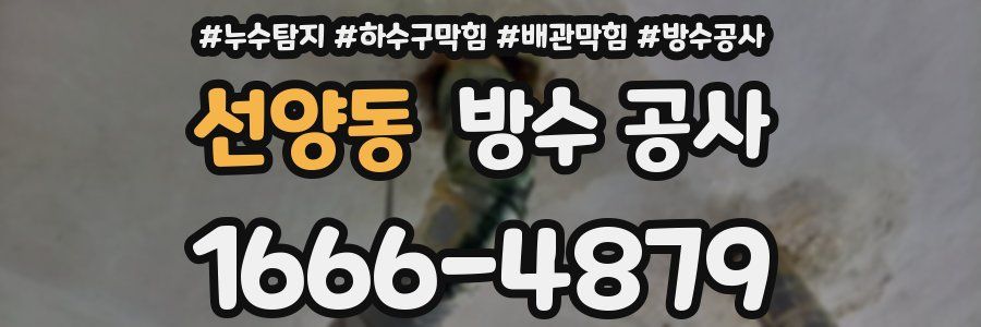 선양동 방수 공사